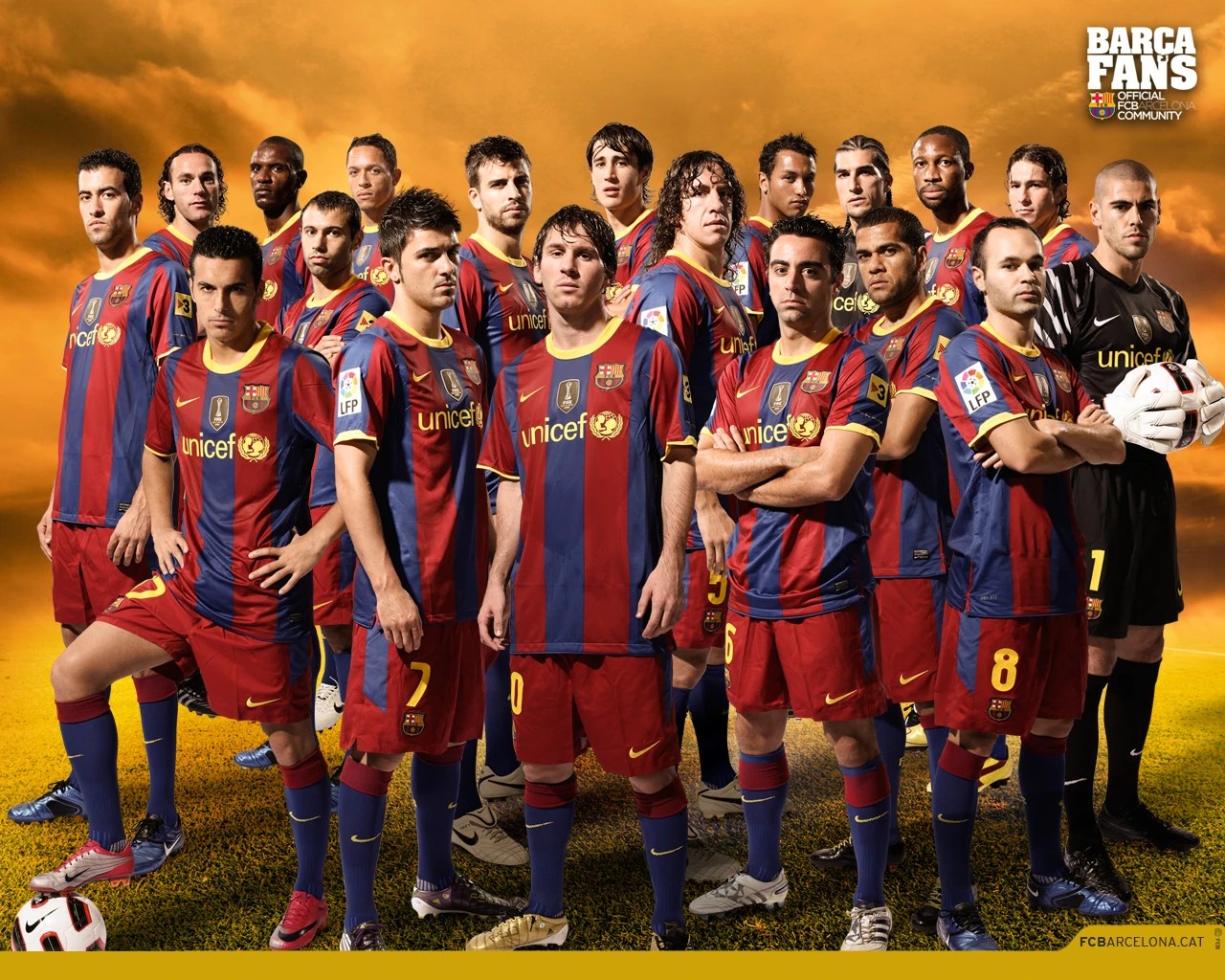 Barcelona fc messi pasta escolha equipe